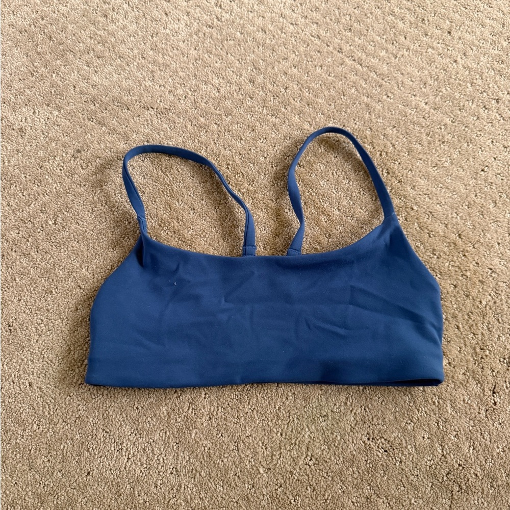 lululemon athletica Blue Crop Top